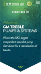 Mobile Screenshot of gmtreble.co.uk